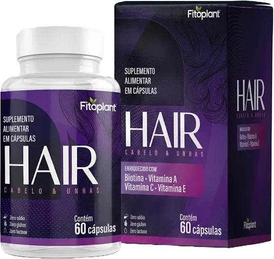 Cabelo e Unha 500mg 60Caps