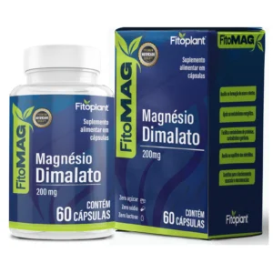 Magnésio Dimalato 600mg 60Caps