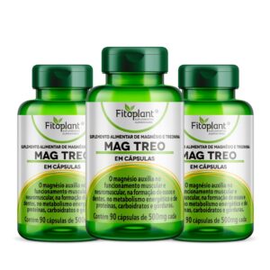 KIT 3 Mag Treo + Magnésio + Treonina