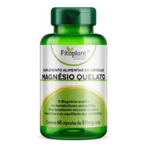 Magnésio Quelato 815mg 60Caps