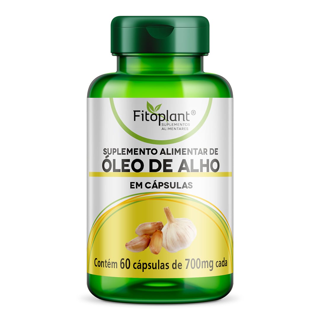Óleo de Alho 700mg 60Caps