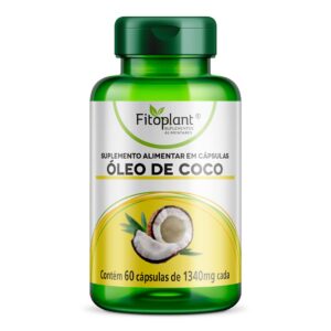 Óleo de Coco 1340mg 60Caps