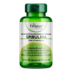 Spirulina 600mg 60Caps