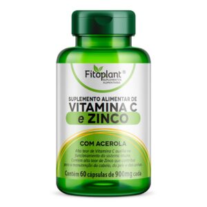 Vitamina C + Zinco 900mg 60Caps